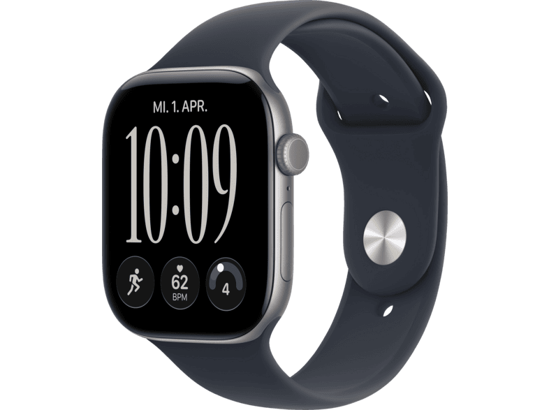 APPLE Watch Series 12 GPS 46, 2026 Smartwatch Aluminium Fluorelastomer