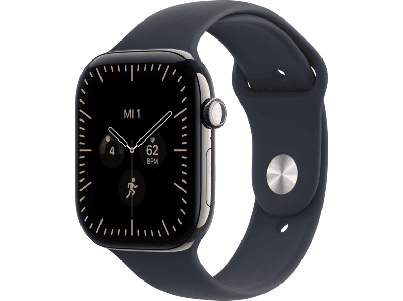 APPLE Watch Series 12 Cellular 46, 2026 Smartwatch Titan Fluorelastomer